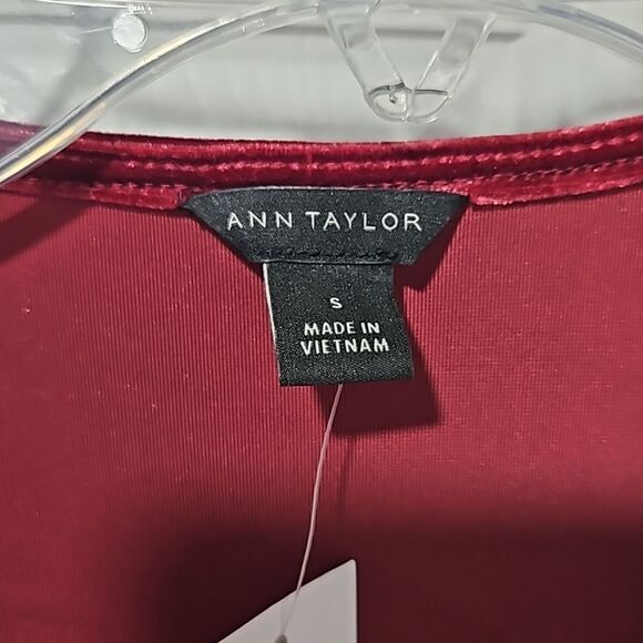 Ann Taylor Crossfront Tie Shirt - Picture 2 of 3